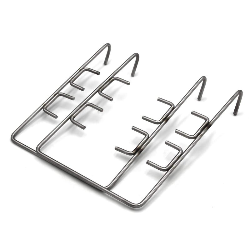 Hongso 20 inches Ash Drip Pan for Chargriller 2823 5050 5072 5650 2123 2223 Charcoal Grills, Char-Griller Model 200157, Replacement Parts Chargrill Ash Pan with 2pcs Fire Grate Hanger - Image 5
